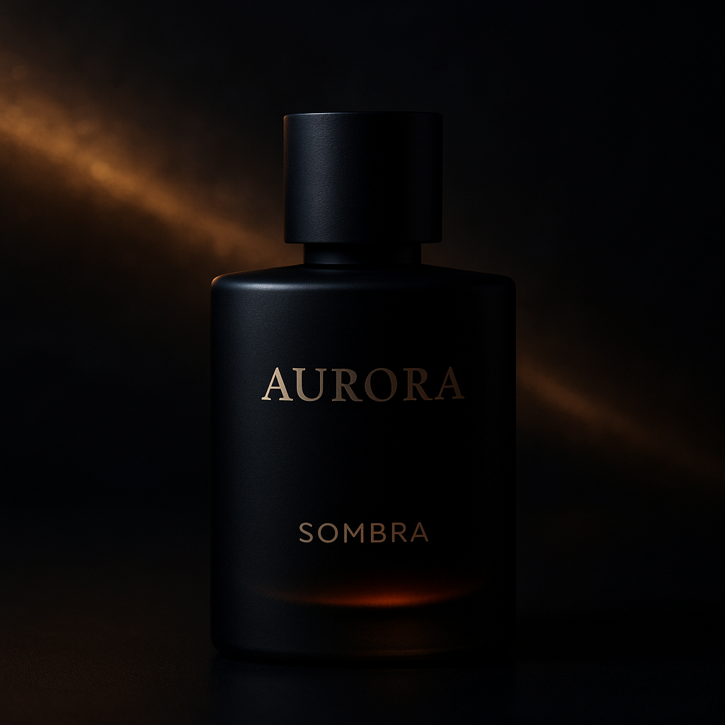 Close de pétalas e frasco